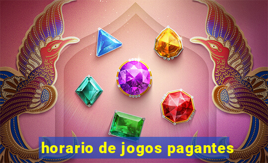 horario de jogos pagantes