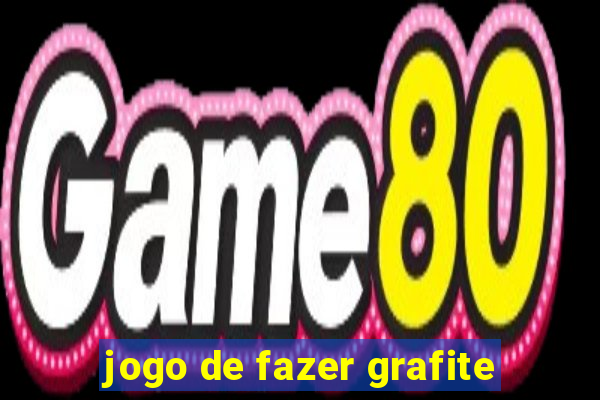 jogo de fazer grafite