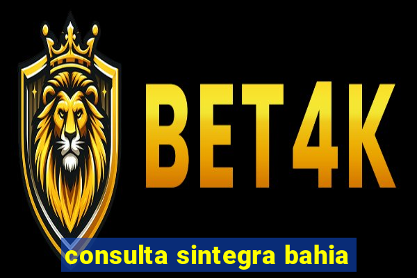 consulta sintegra bahia