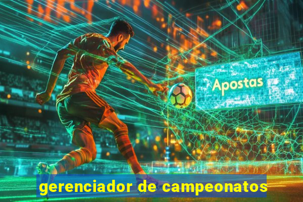 gerenciador de campeonatos