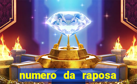 numero da raposa jogo do bicho