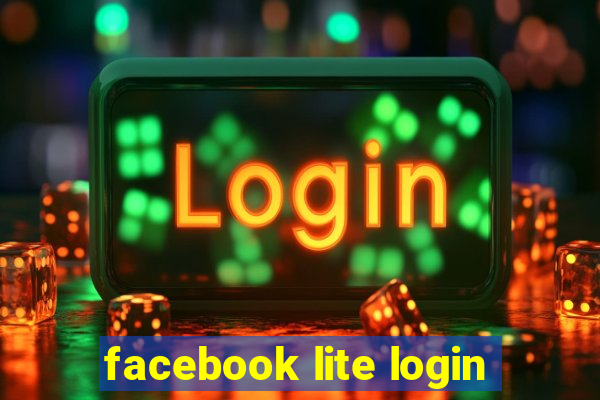 facebook lite login