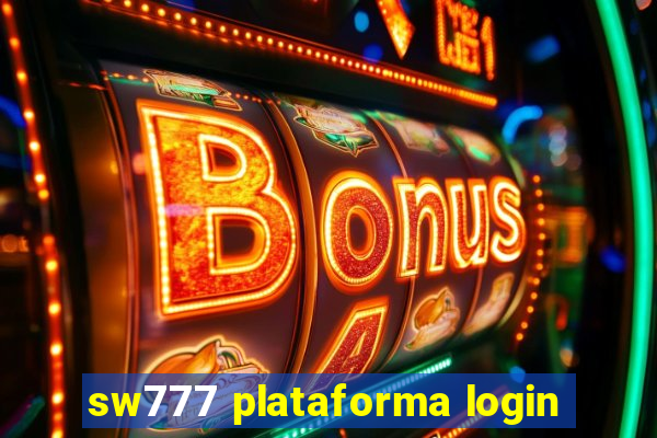 sw777 plataforma login