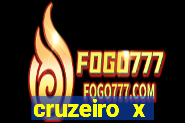 cruzeiro x palmeiras palpite