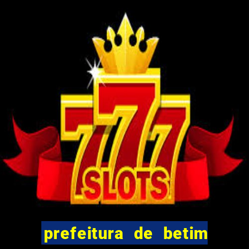 prefeitura de betim - contracheque
