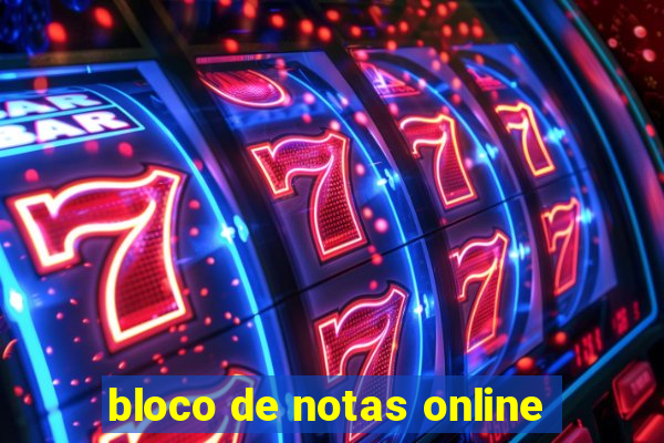 bloco de notas online