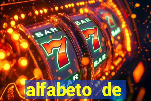 alfabeto de caligrafia bonita