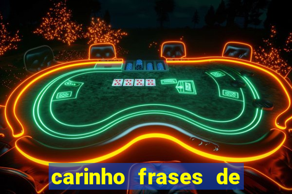carinho frases de boa noite