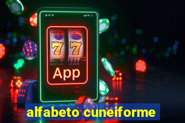 alfabeto cuneiforme