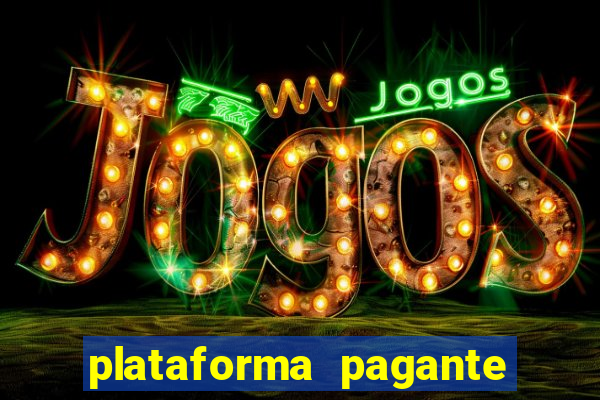 plataforma pagante fortune tiger