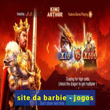 site da barbie - jogos