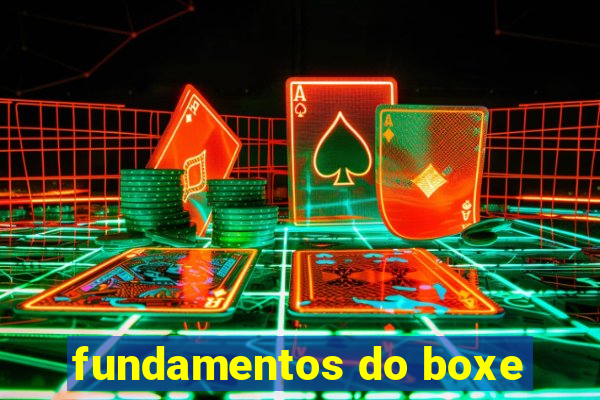 fundamentos do boxe