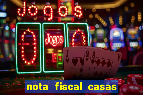 nota fiscal casas bahia 2 via