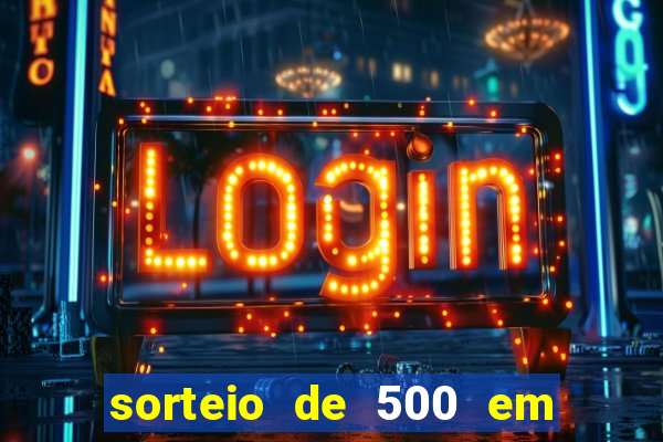 sorteio de 500 em cash toda segunda feira novibet como funciona