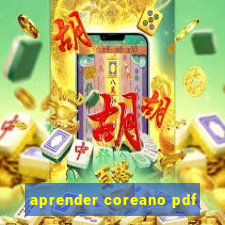 aprender coreano pdf