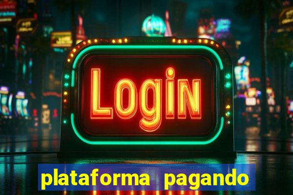 plataforma pagando no cadastro tigre