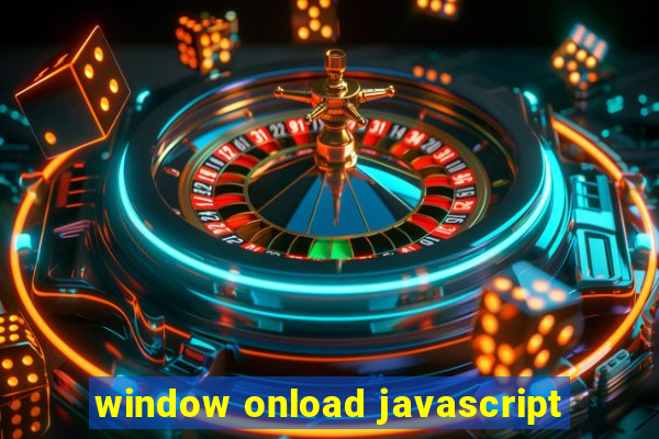 window onload javascript