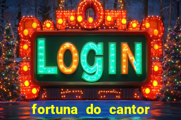 fortuna do cantor sorocaba 2023