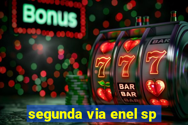 segunda via enel sp