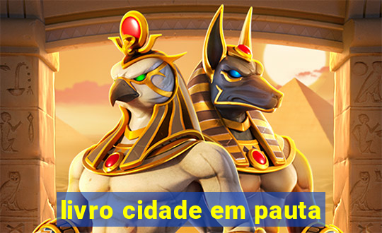 livro cidade em pauta