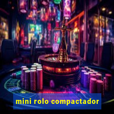 mini rolo compactador