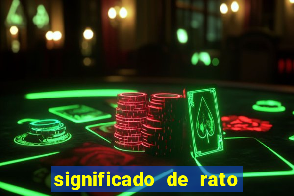 significado de rato na umbanda