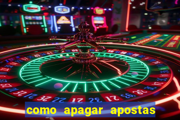 como apagar apostas no app da caixa