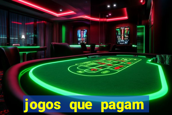 jogos que pagam dinheiro de verdade no pix