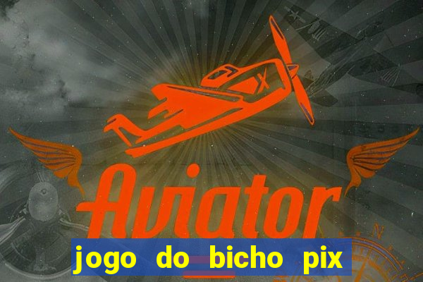 jogo do bicho pix da sorte