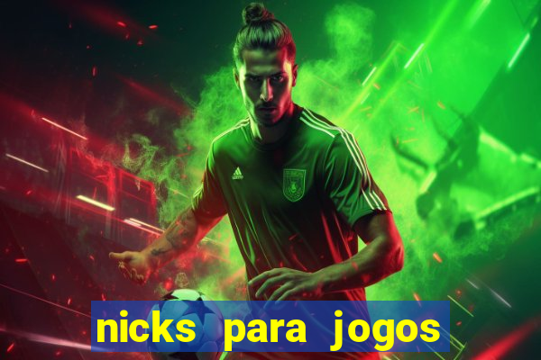 nicks para jogos de tiro