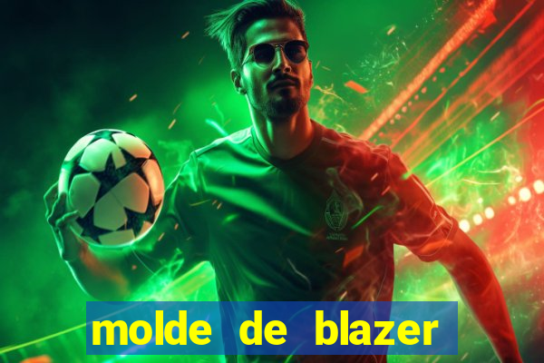 molde de blazer masculino para imprimir