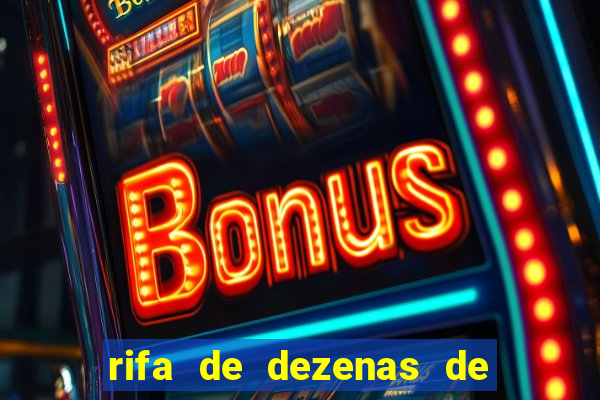 rifa de dezenas de 1 a 100