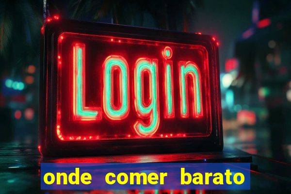 onde comer barato aeroporto santos dumont