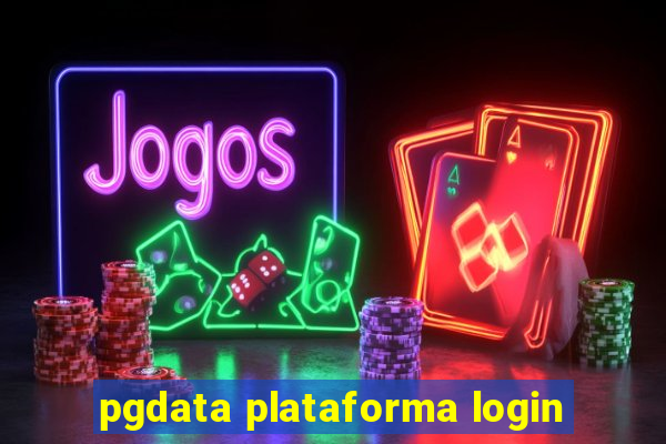 pgdata plataforma login