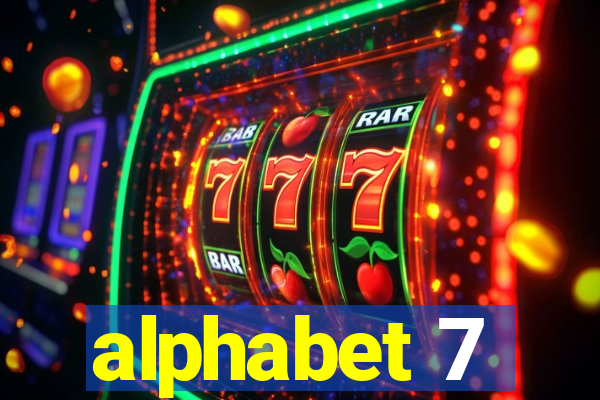 alphabet 7