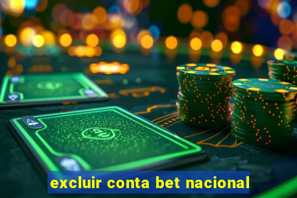 excluir conta bet nacional