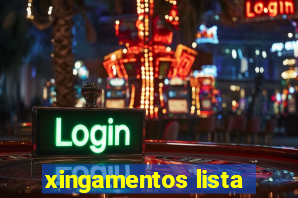 xingamentos lista