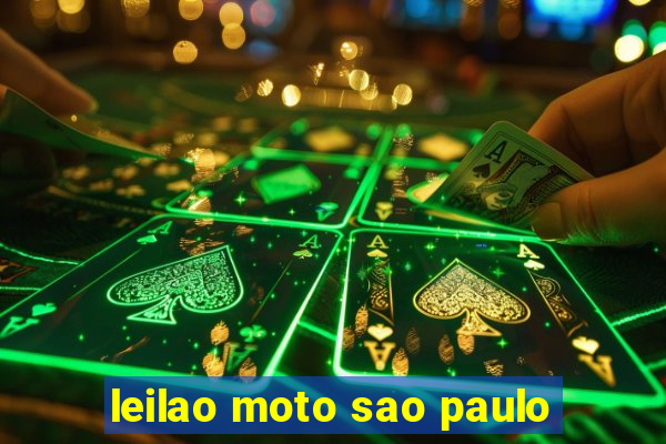 leilao moto sao paulo