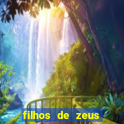 filhos de zeus mitologia grega