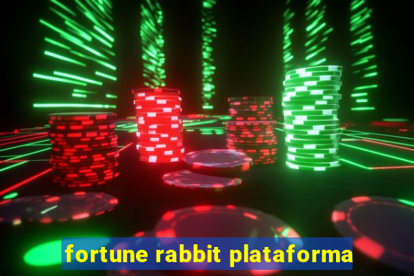 fortune rabbit plataforma