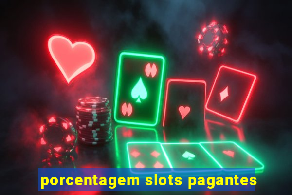 porcentagem slots pagantes
