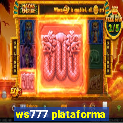ws777 plataforma