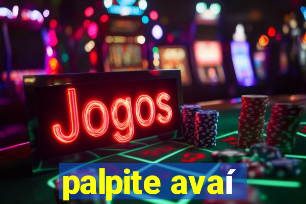 palpite avaí