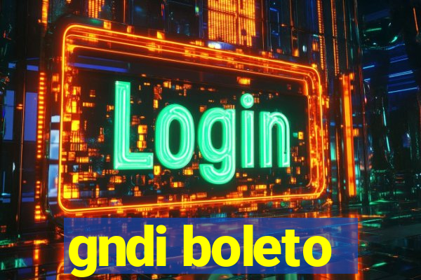 gndi boleto