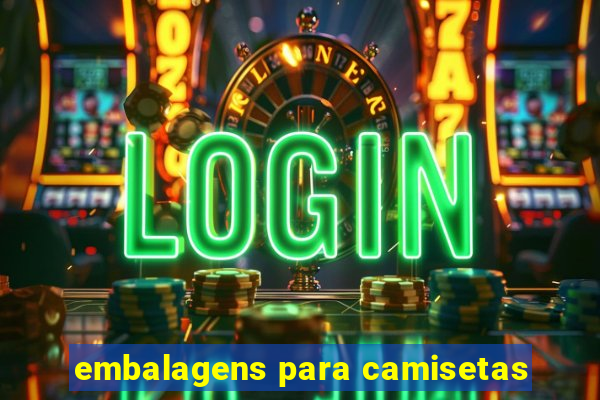 embalagens para camisetas