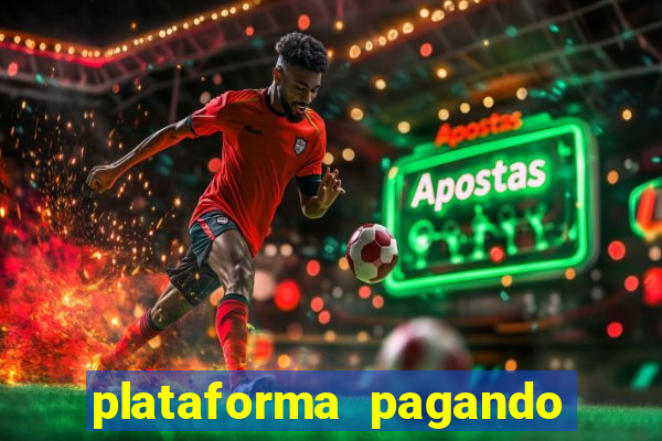plataforma pagando bonus no cadastro