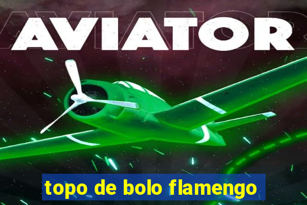 topo de bolo flamengo