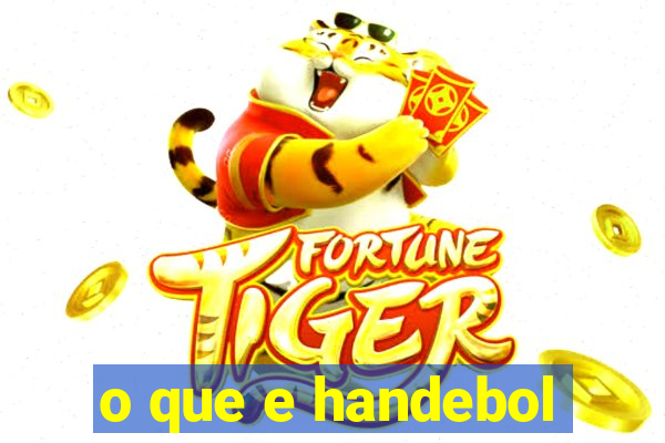 o que e handebol