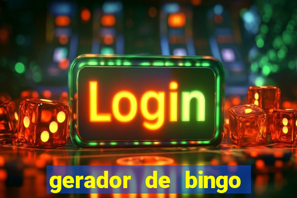 gerador de bingo cha de bebe