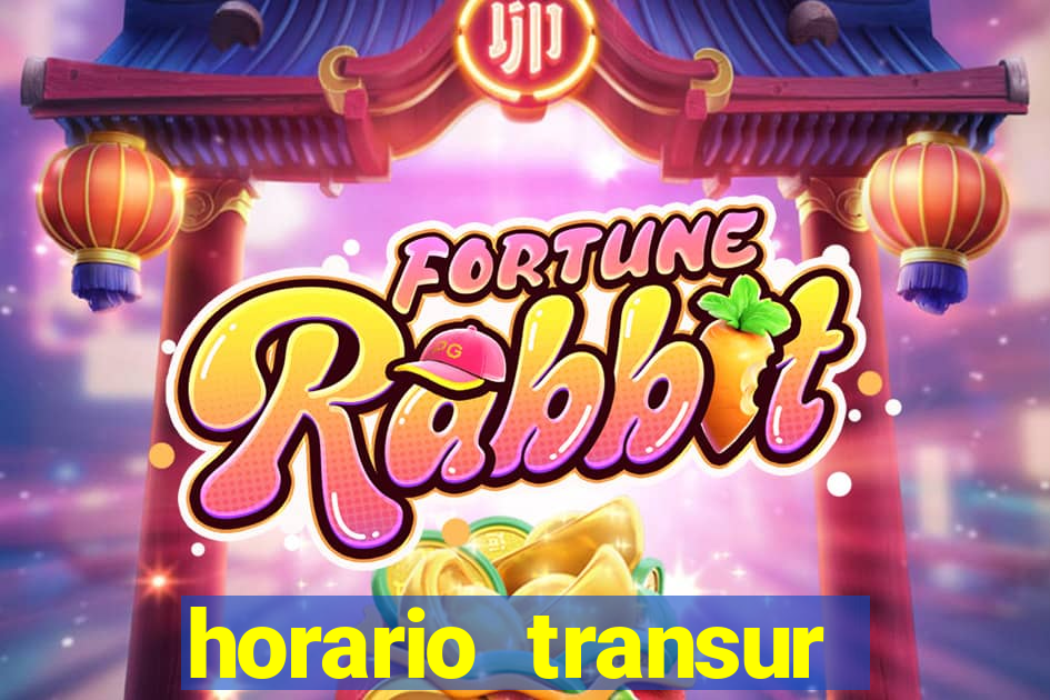 horario transur roleta santos dumont juiz de fora